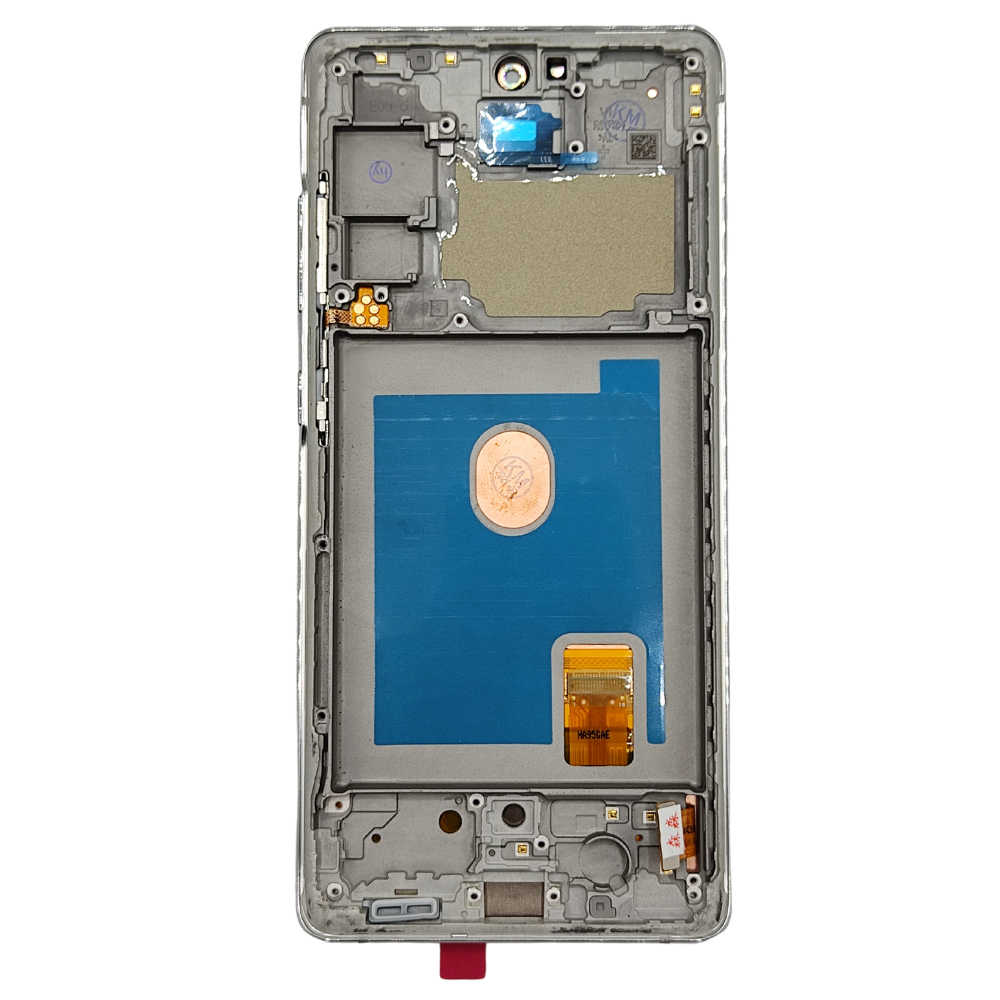 Pantalla Completa Para Samsung Galaxy S20 FE 4G (SM-G780) / S20 FE 5G (SM-G781) Calidad OLED Con Marco Blanco
