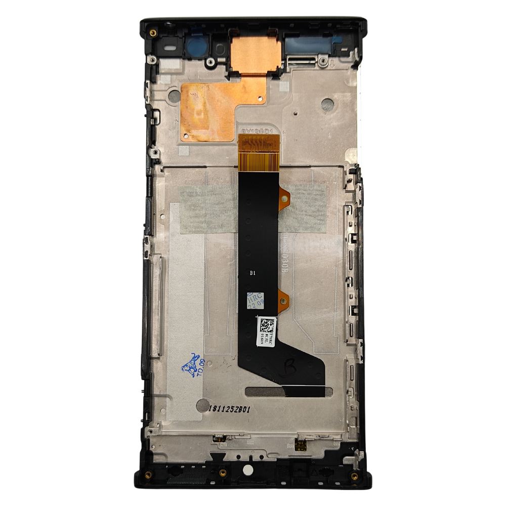 Pantalla Completa Para Sony Xperia XA2 Con Marco Negro