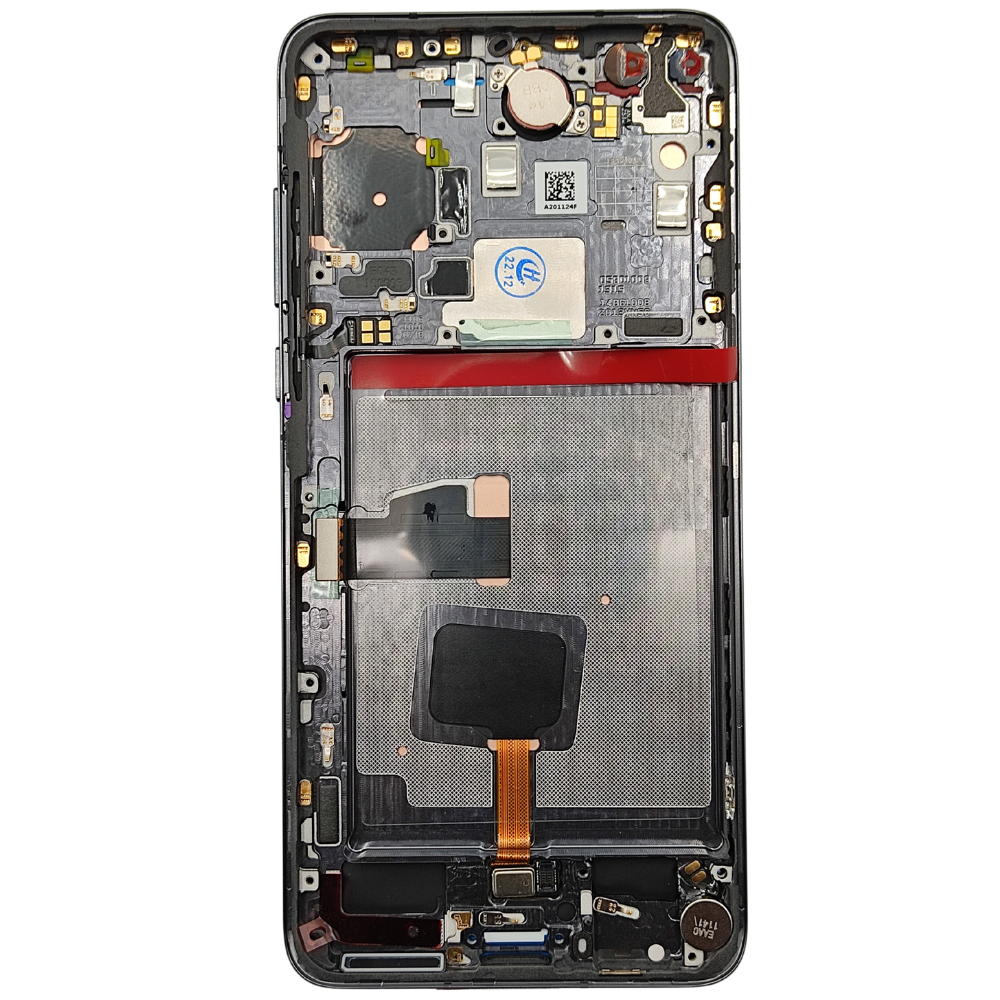 Pantalla Completa Para Huawei P40 Con Marco Negro - Reacondicionada