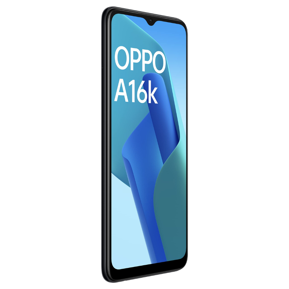 OPPO A16K 3Gb Ram 32Gb Rom Cámara principal 13MP Secundaria 5MP Bateria 4230 mAh Negro Medianoche