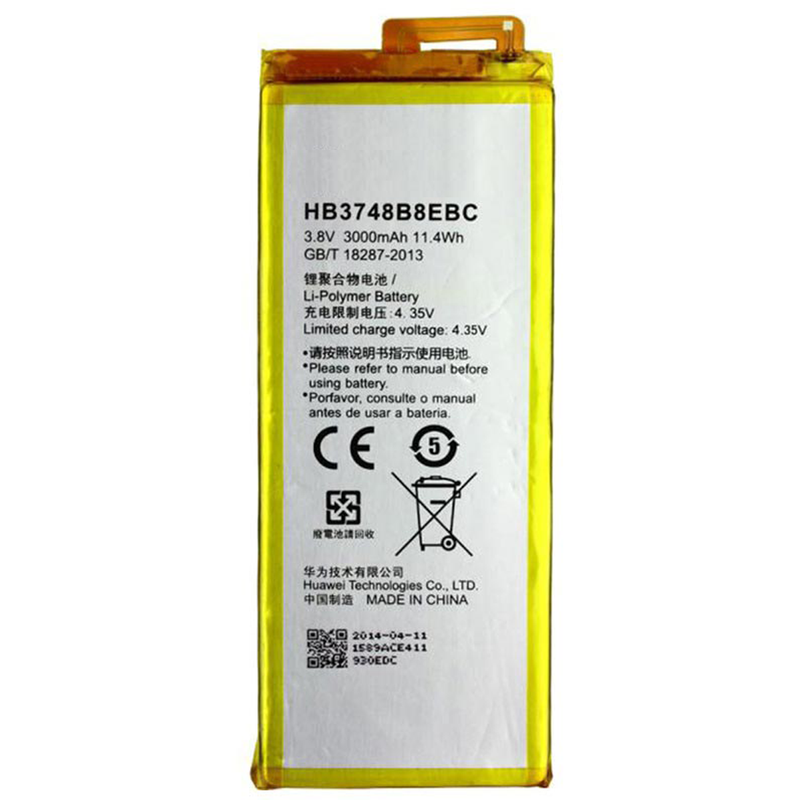Bateria Para Huawei Ascend G7 HB3748B8EBC 3000mAh