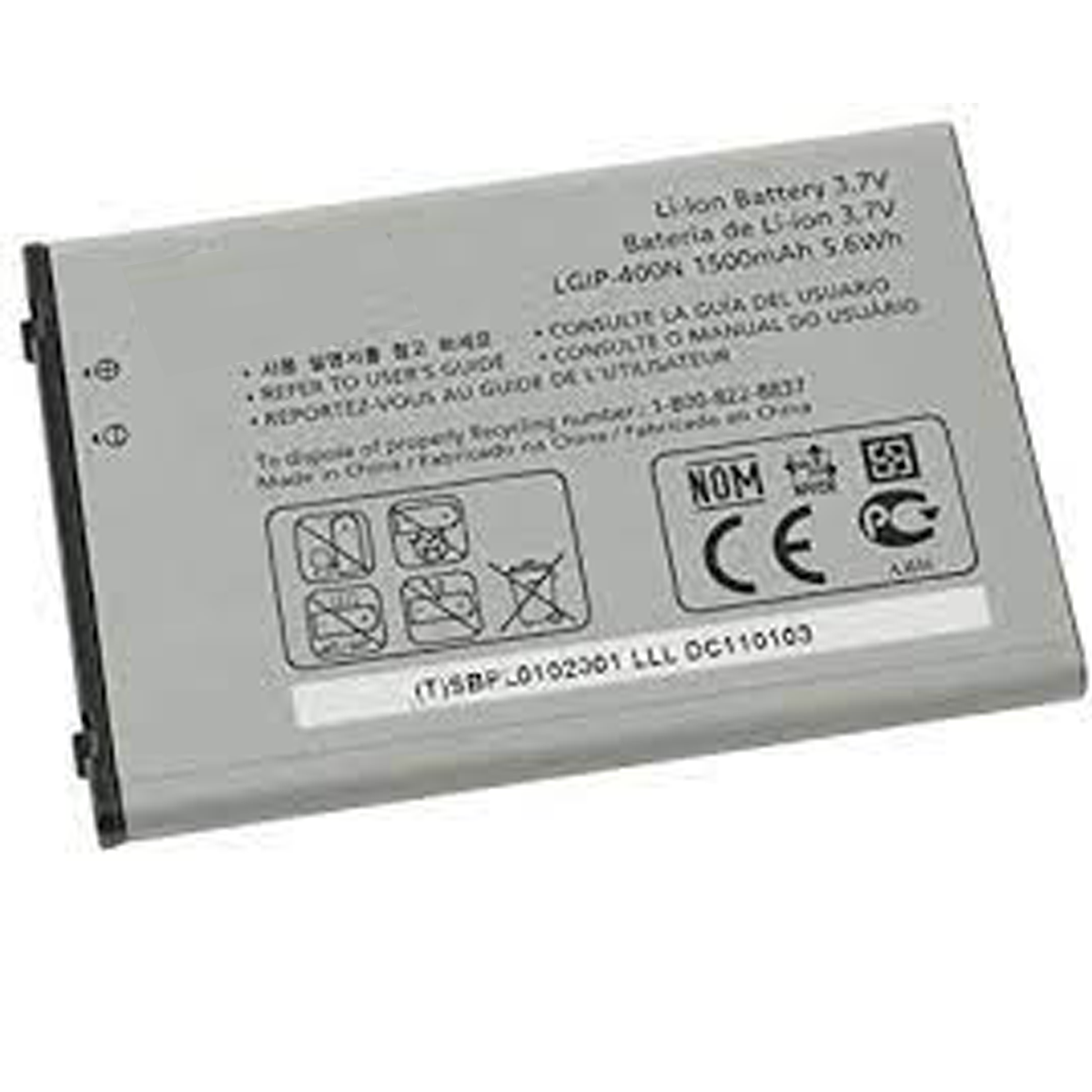 Bateria Para LG KF900 Prada 2, GW520, KS500, KS660, KT770 LGIP-340N