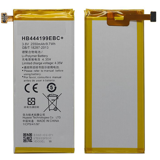 Bateria Per Huawei Honor 4C, Huawei G Play Mini, CHC-U01 HB444199EBC 2550 mAh