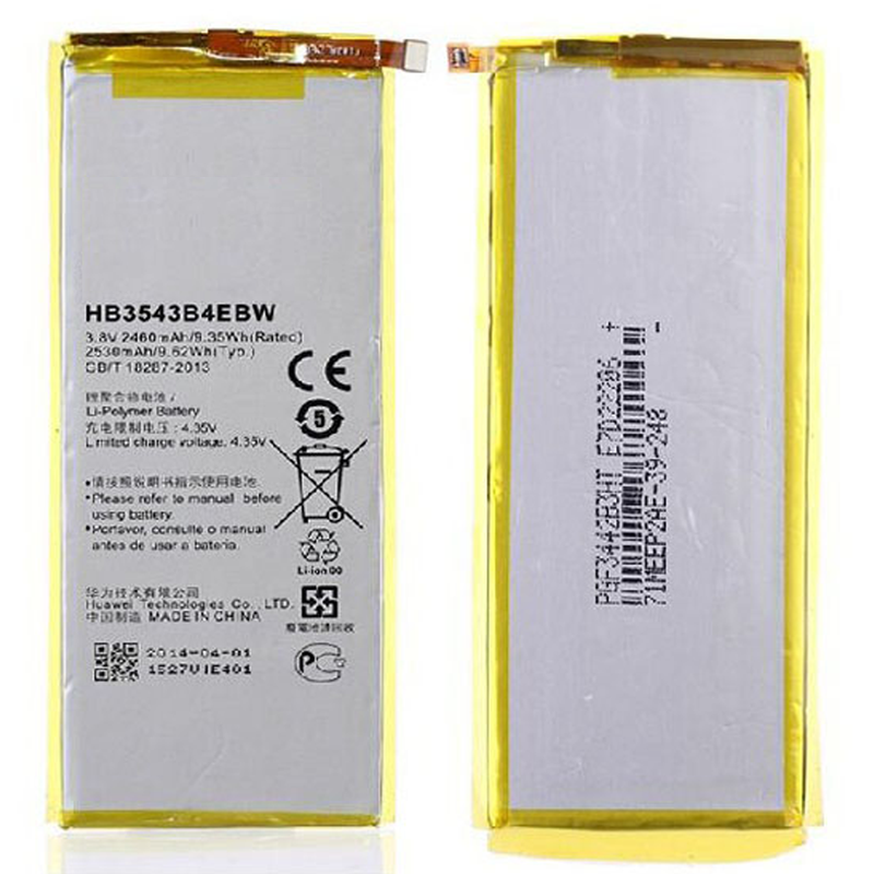 Bateria Para Huawei Ascend P7 HB3543B4EBW 2460mAh