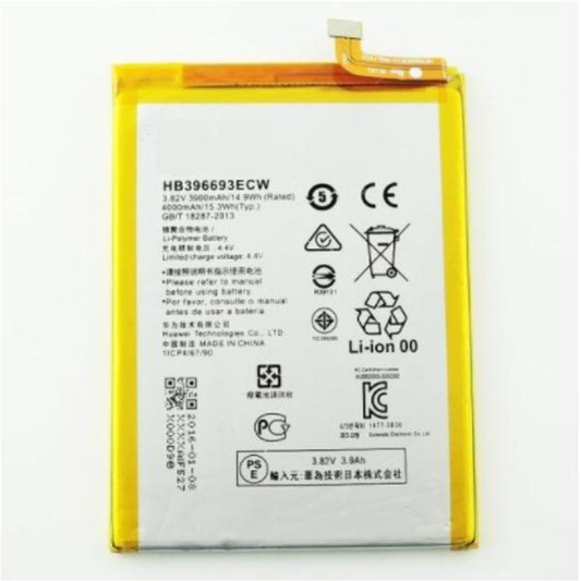 Bateria para Huawei Mate 8 HB396693ECW 4000mAh