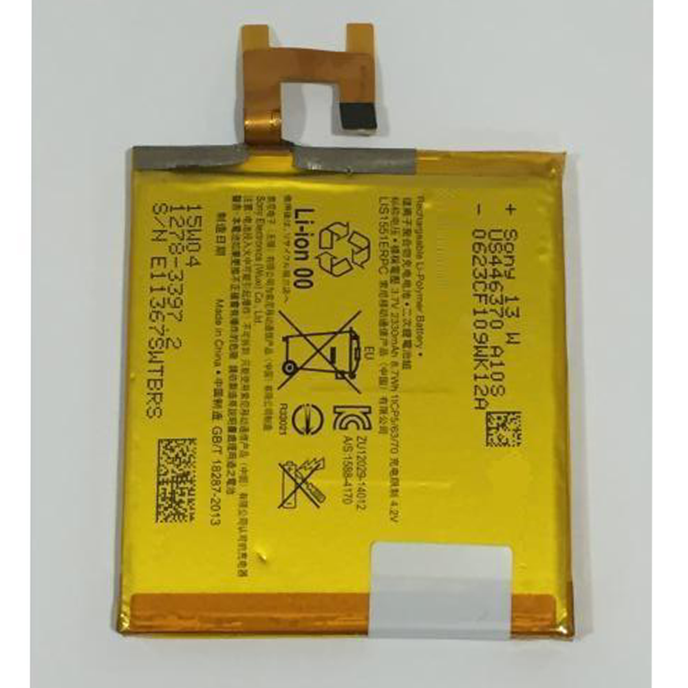 Bateria Per Sony Xperia Z, L36H, C6602, C6603, Xperia C, C2304, C2305, S39C, S39H de 2330mAh