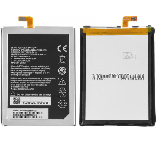 Bateria para Zte Blade A452, Blade X3 A452 E169-515978 4000 mAh