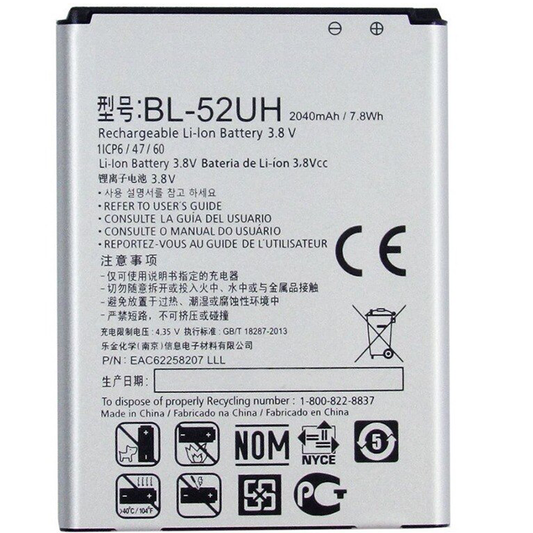 Bateria Para Lg Lg Escape 2 H443 Bl-52 Uh 2040 mAh