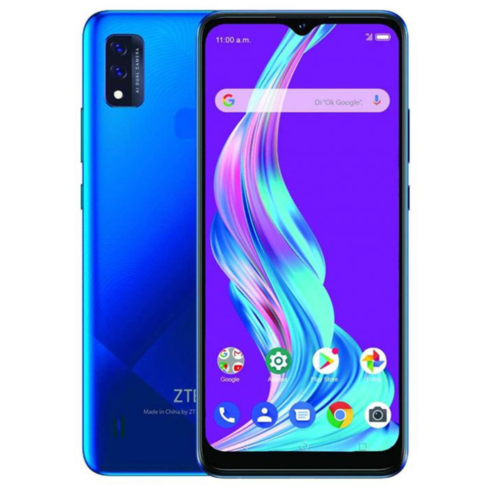 ZTE Blade A51 2Gb Ram 32Gb Rom Cámara principal 13MP Secundaria 5MP Bateria 3200 mAh Aço Azul