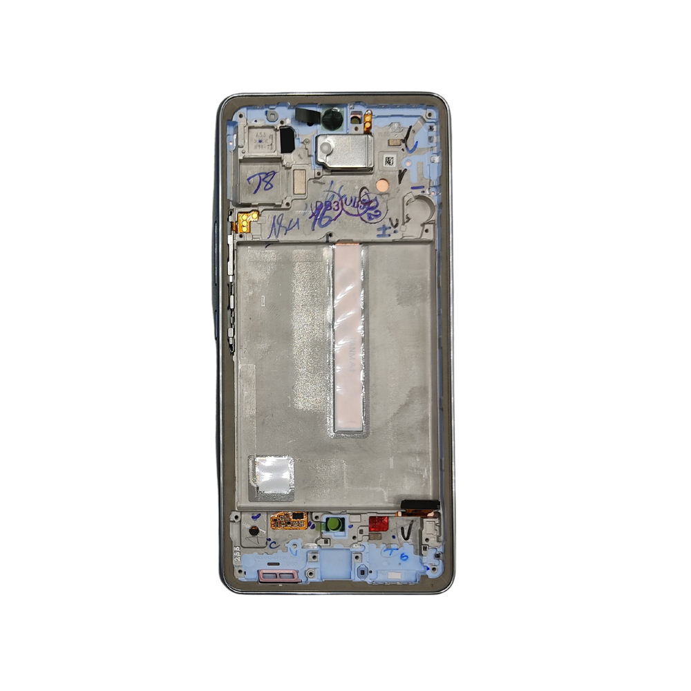 Pantalla Completa Para Samsung Galaxy A53 5G (SM-A536) Original Service Pack Con Marco Azul