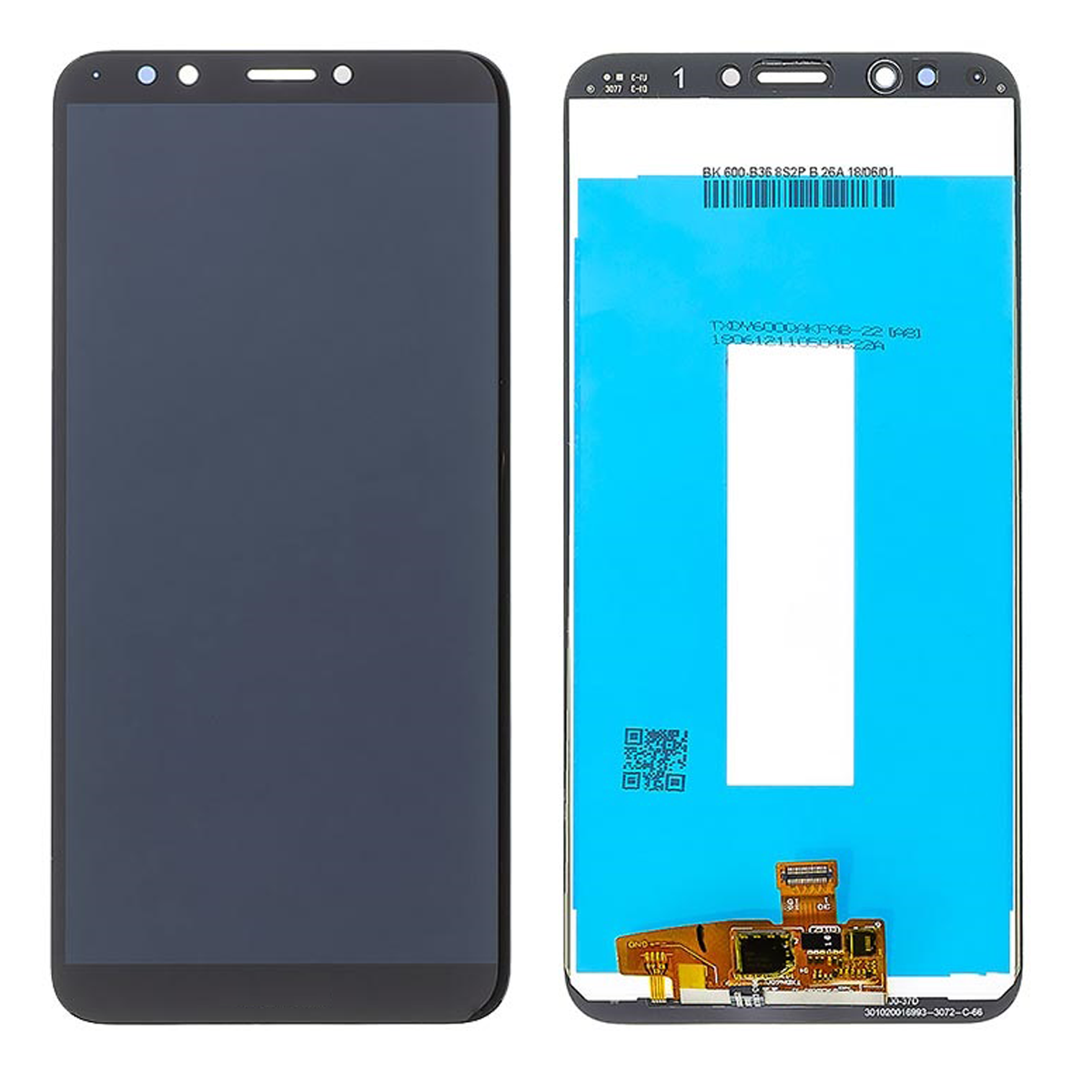 Pantalla Completa Para Huawei Y7 2018 / Y7 Prime 2018 / Honor 7C Color Negro