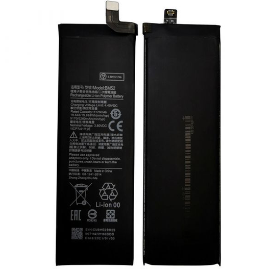 Bateria Per Xiaomi El meu Note 10, El meu Note 10 Pro, El meu Note 10 Lite / BM52 5260mAh