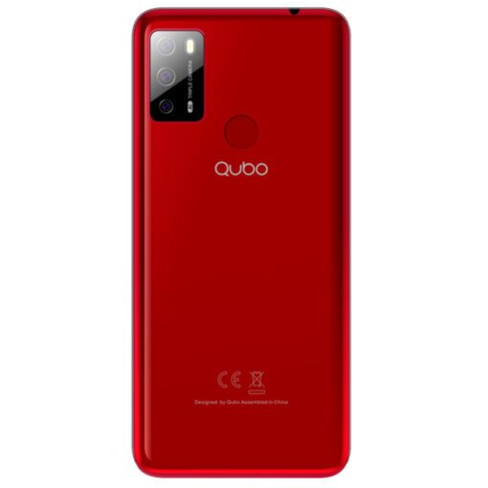 QUBO X668 4Gb Ram 32Gb Rom Cámara principal 13MP Bateria 4900 mAh Rojo