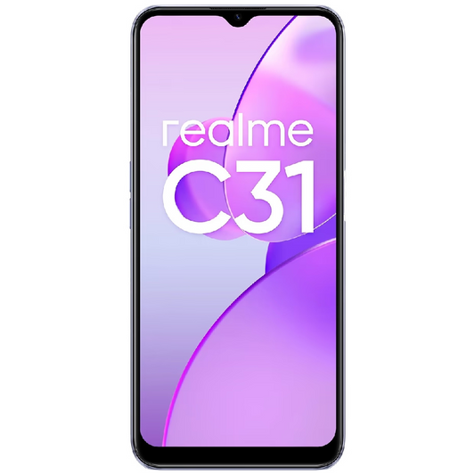 Realme C31 4Gb Ram 64Gb Rom Cámara principal 13MP Secundario 5MP Bateria 5000 mAh Plata Clara