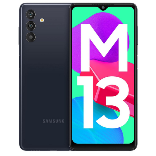 Samsung Galaxy M13 4Gb Ram 64Gb Rom Cámara principal 50MP Secundario 8MP Bateria 5000 mAh Azul Medianoche