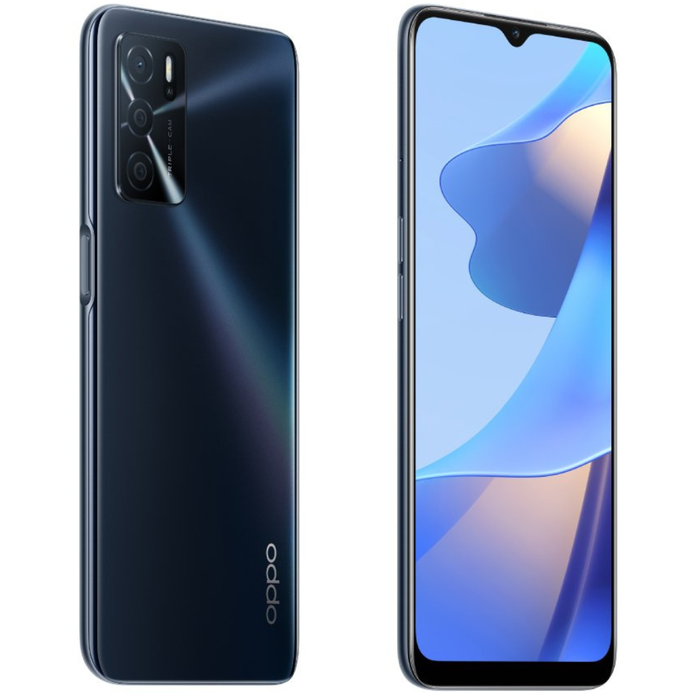 OPPO A16 3Gb Ram 32Gb Rom Cámara principal 13MP Secundaria 8MP Bateria 5000 mAh Cristal Negro