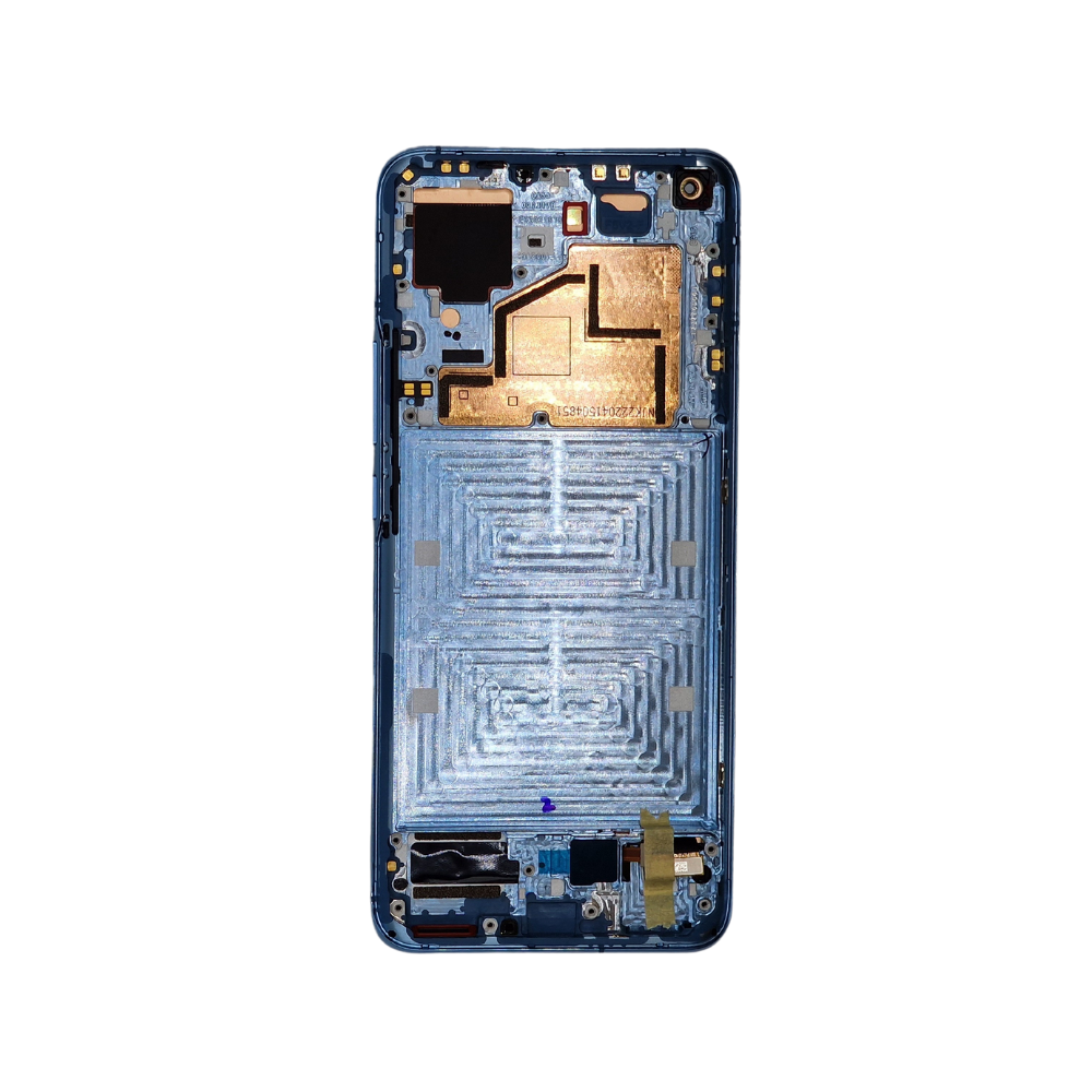 Pantalla Completa Para Xiaomi Mi 11 Original Service Pack Con Marco Azul