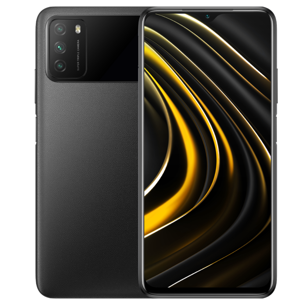 Xiaomi Poco M3 4Gb Ram 128Gb Rom Cámara principal 48MP Secundaria 8MP Bateria 6000 mAh Poder Negro