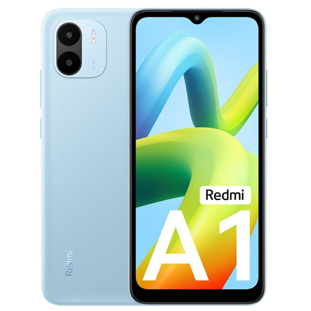 Xiaomi Redmi A1+ 2Gb Ram 32Gb Rom Cámara principal 8MP Secundario 5MP Bateria 5000 mAh Azul Claro