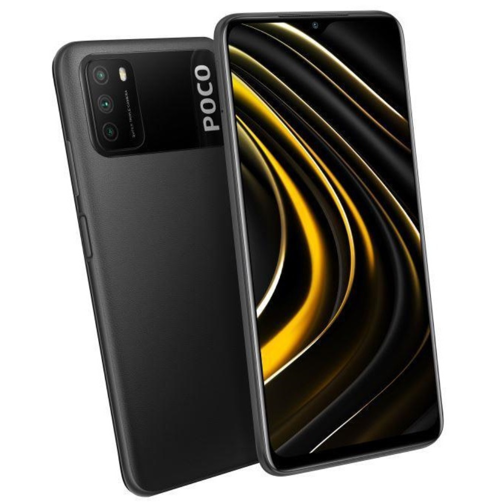 Xiaomi Poco M3 4Gb Ram 128Gb Rom Cámara principal 48MP Secundaria 8MP Bateria 6000 mAh Poder Negro