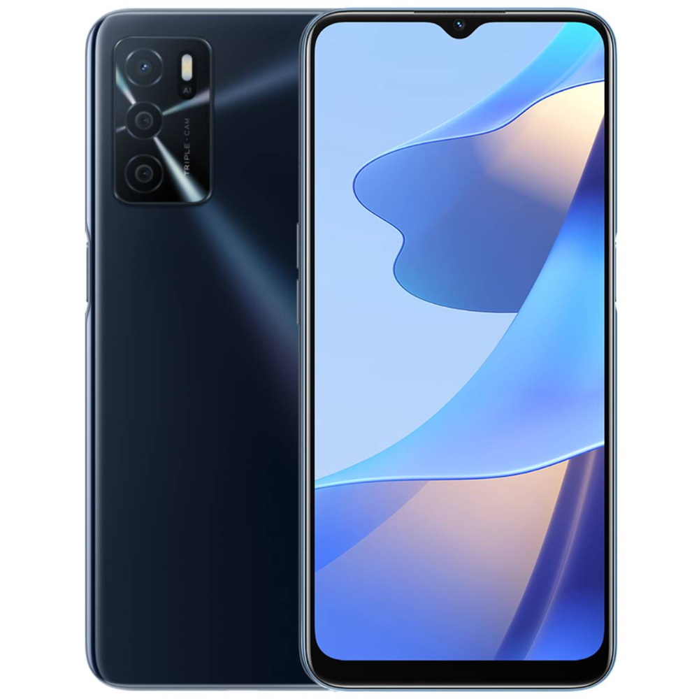 OPPO A16 3Gb Ram 32Gb Rom Cámara principal 13MP Secundaria 8MP Bateria 5000 mAh Cristal Negro