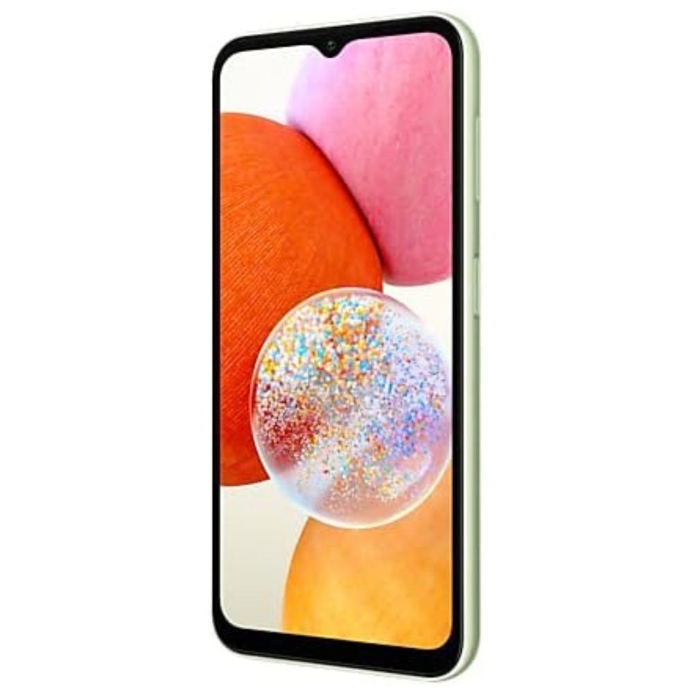 Samsung Galaxy A14 4Gb Ram 64Gb Rom Cámara principal 50MP Secundario 13MP Bateria 5000 mAh Verde Claro