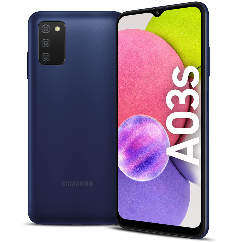 Samsung Galaxy A03S 3Gb Ram 32Gb Rom Cámara principal 13MP Secundario 5MP Bateria 5000 mAh Azul