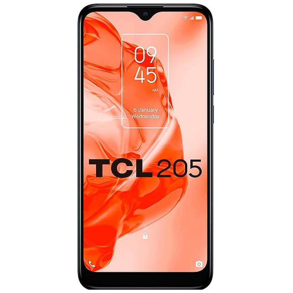 TCL 205 2Gb Ram 32Gb Rom Cámara principal 13MP Secundario 5MP Bateria 4000 mAh Azul