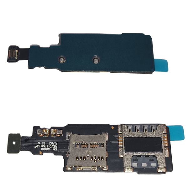 Flex de Lector Tarjeta SIM y Micro SD para Samsung G800 Galaxy S5 mini