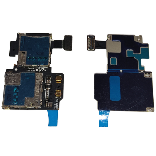 Flex Lector Tarjeta Sim Y Microsd Para Samsung Galaxy S4 I9505