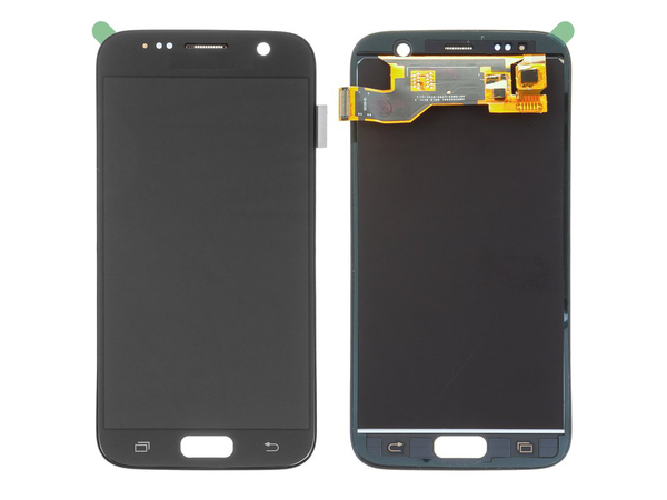 Pantalla Completa Para Samsung Galaxy S7 SM-G930F Original Service Pack Negro