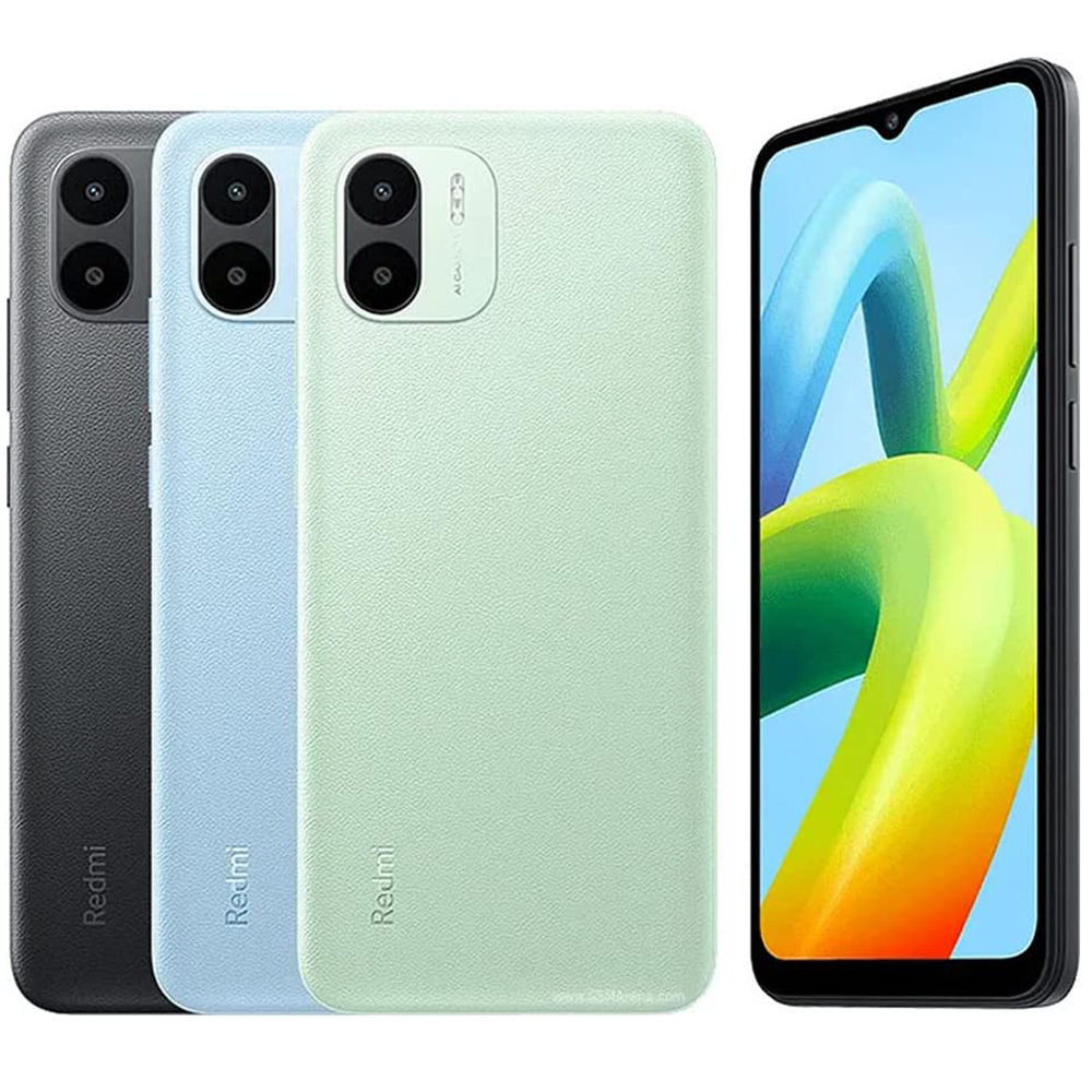 Xiaomi Redmi A1 Smartphone, Pantalla Dot Drop de 6,52", batería de 5000 mAh, cámara de 8 MP, 2+32 GB, Verde Claro