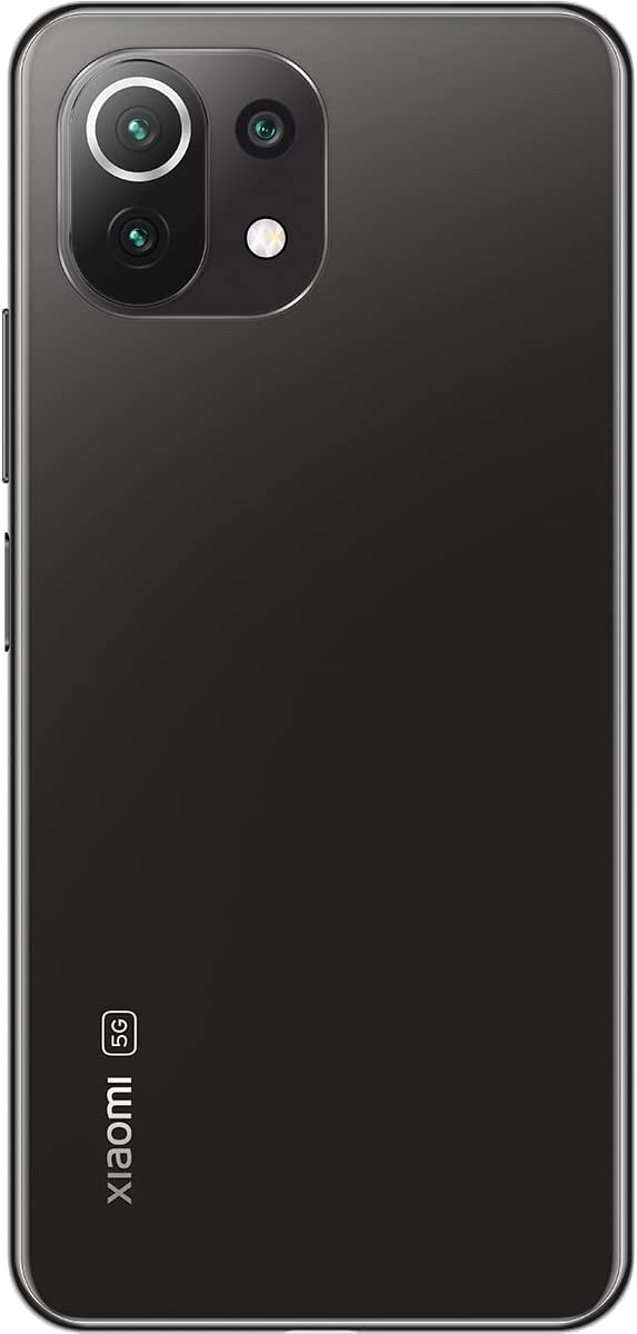 Xiaomi 11 Lite 5G NE - Smartphone con Pantalla de 6,55” DotDisplay FHD+ de 90 Hz, 6+128GB, Qualcomm Snapdragon 778G, Triple cámara de 64MP+8MP+5MP, Batería de 4250mAh, Negro trufa