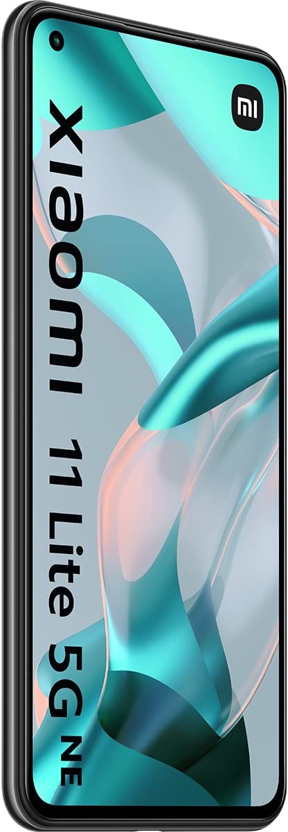 Xiaomi 11 Lite 5G NE - Smartphone con Pantalla de 6,55” DotDisplay FHD+ de 90 Hz, 6+128GB, Qualcomm Snapdragon 778G, Triple cámara de 64MP+8MP+5MP, Batería de 4250mAh, Negro trufa