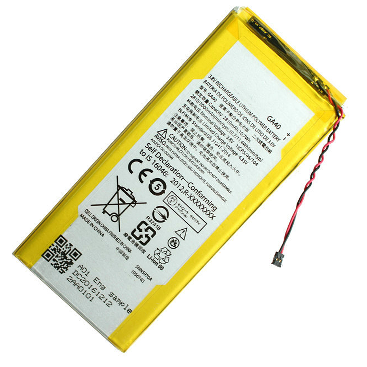 Bateria para Motorola Moto G4, G4 Plus GA40 3000mah