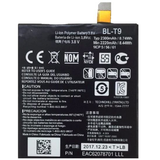 Bateria per a LG Google Nexus 5 Lg X Screen D820 D821 (BL-T9)