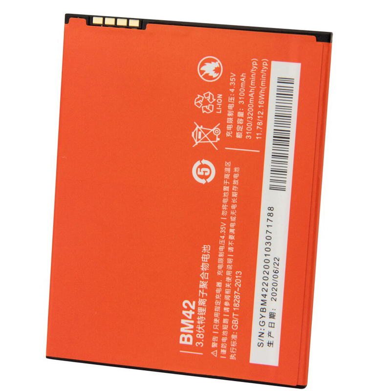 Bateria para Xiaomi Mi Redmi Note / BM42 3100mAh