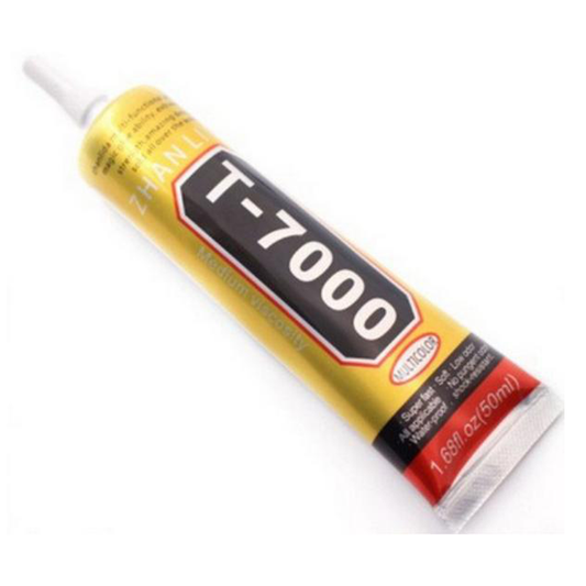 Pegamento T7000 de 50ml - Igual a B7000 - Pegamento de Color NEGRO