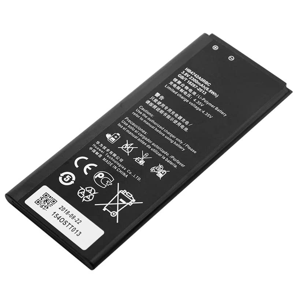 Bateria para Huawei Ascend G730 (G730-U10) HB4742A0RBC 2300mAh