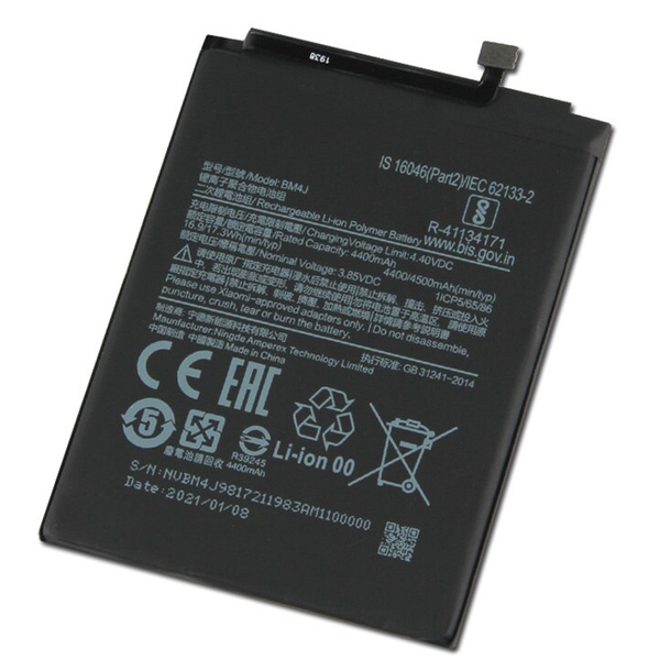 Bateria Para Xiaomi Redmi Note 8 Pro / BM4J 4400mAh