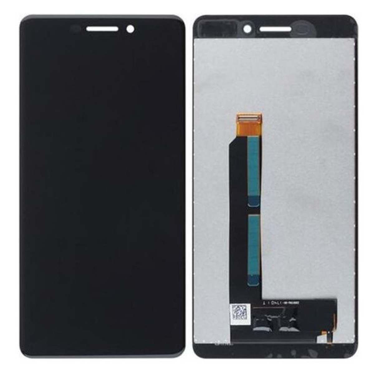 Pantalla Completa para Nokia 6.1 / Color Negro