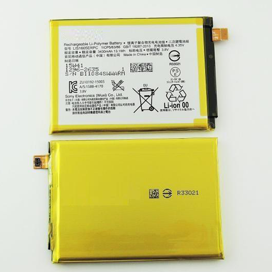 Bateria para Sony Xperia Z5 Premium (E6853), Xperia Z5 Premium Dual (E6883) LIS1605ERPC  3430mAh