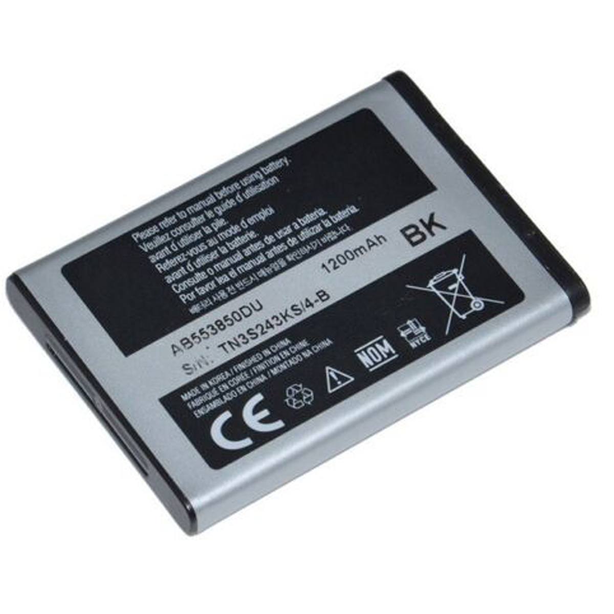 Bateria para Samsung Galaxy D880 / D888 (AB553850DU) 1200mAh