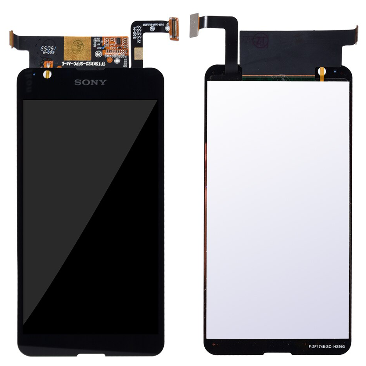 Pantalla Completa para Sony Xperia E4G / Color Negro