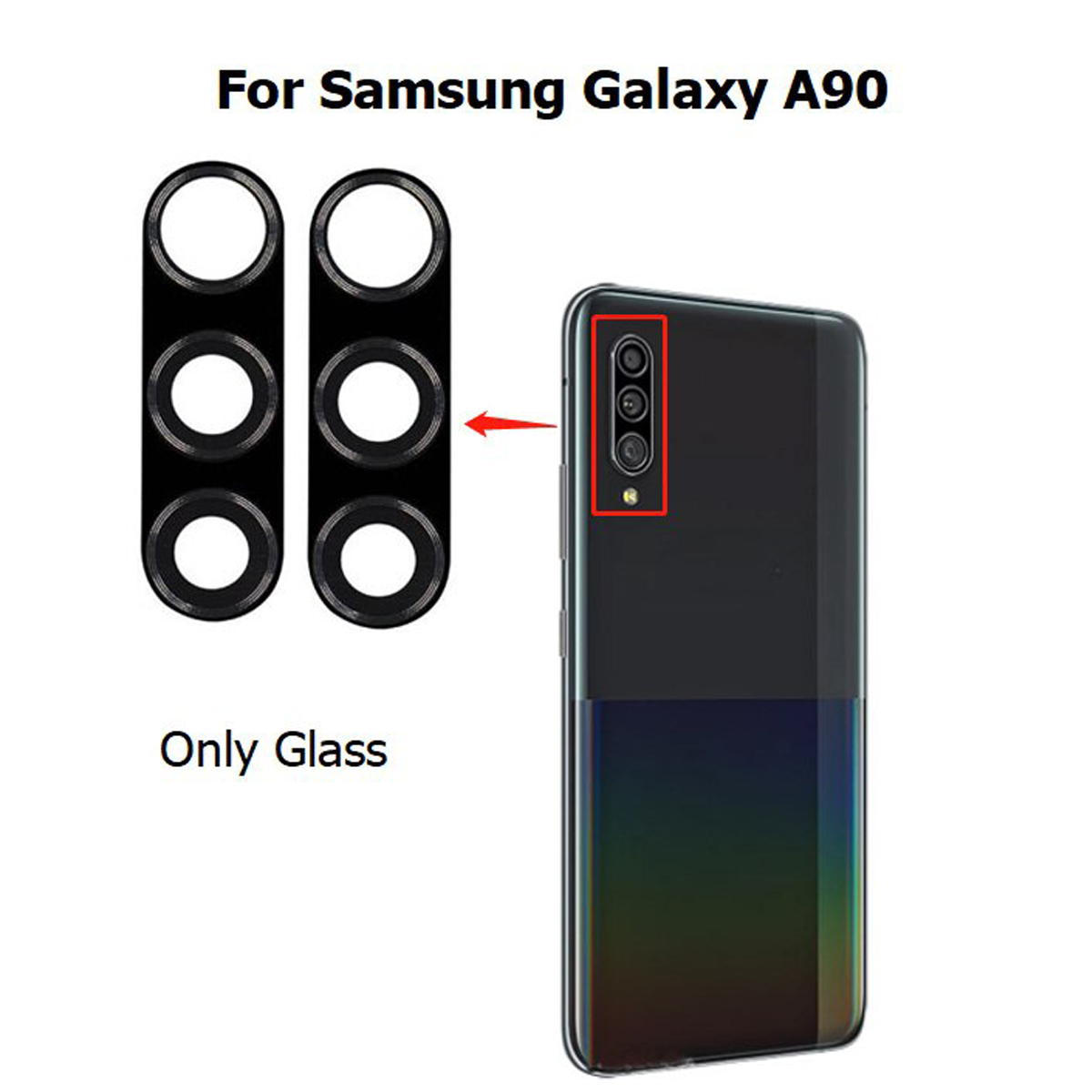 Lente De Camara Trasera Samsung Galaxy A90 5G