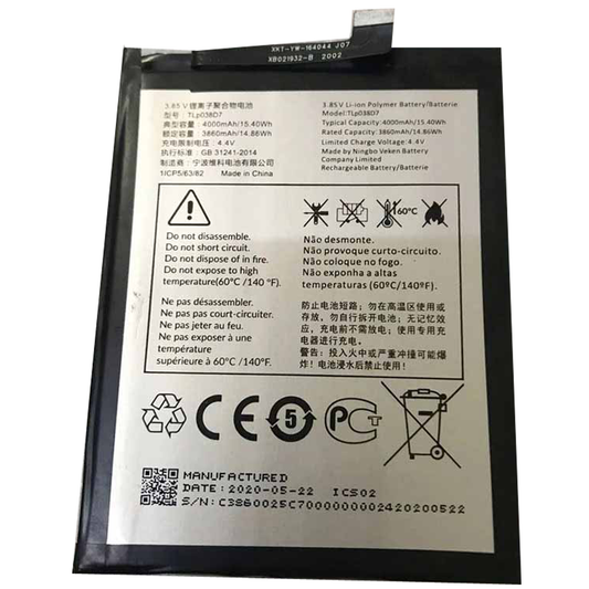 Bateria Para Alcatel 1 Se 5030a TLP038D7