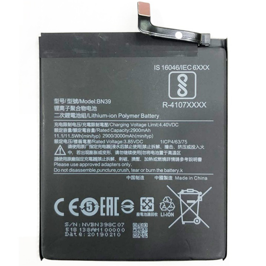 Bateria per a Xiaomi El meu Play / BN39 3000mAh