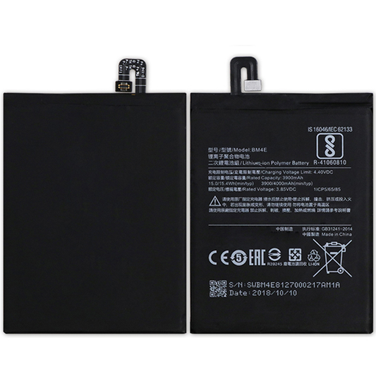 Bateria per a Xiaomi Pocophone F1 / BM4E 4000mAh