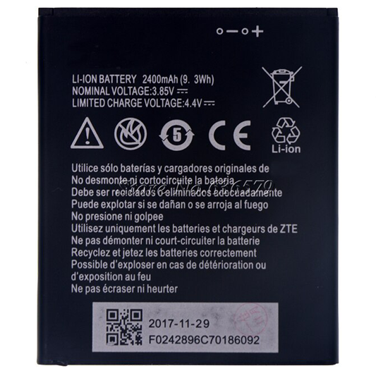 Bateria Para Zte Blade A520 A521 Li3824t44h716043 2400mah