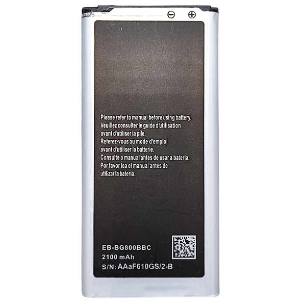 Bateria Para Samsung Galaxy S5 Mini SM-G800F / EB-BG800BBE / 2100mAh
